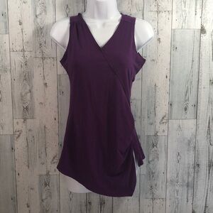 Gaiam Divine Faux Wrap Yoga Tank Extra Small